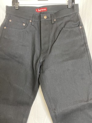 Supreme Rigid Loose Fit Selvedge Jean　30 Supreme Rigid Loose Fit Selvedge Jean Rigid Indigo Men's - FW25 - US