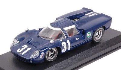 Best Model LOLA T 70 COUPE  N.31 10th 1000 KM SPA 1968 EPSTEIN-LIDDELL 1.43