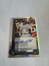 2025 Topps Chrome Update #AC-BF Braxton Fulford Auto Refractor/499