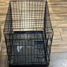 Medium-sized Pet Kennel Cat Dog Folding Crate Playpen Wire Metal Cage Puppy Tray