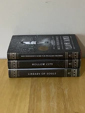 Miss Peregrine’s Home for Peculiar Children 3 HC Book Lot 1,2,3 Ransom Riggs