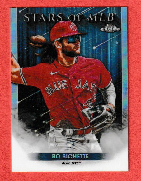 2022 Topps Series 1 Chrome #SMLBC-30 Stars of MLB Bo Bichette Blue