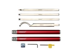 9 PCS Carbide Wood Lathe Turning Tool Set, Pen Turning tools, Including Swan ...