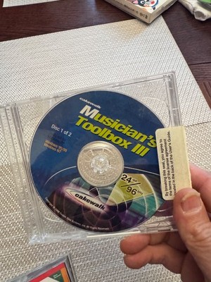 Cakewalk Musicians Toolbox III  DVDs 2 sets