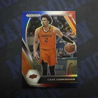 Cade Cunningham 2021-22 Prizm Draft Picks  Red White & Blue #1 SP Variation