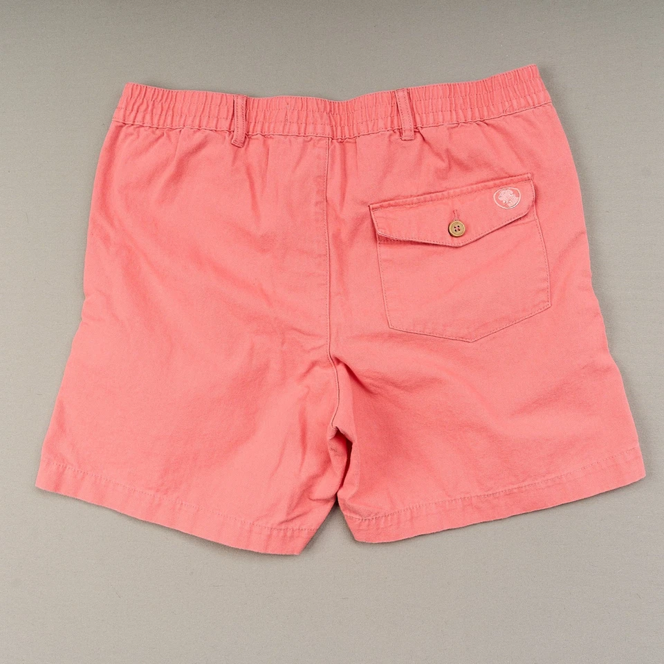 Pantalones Cortos Southern Proper PC Para Hombre M Punch Rosa Algodón Preppy Cámper 6" Entrepierna Foto 3 de 4