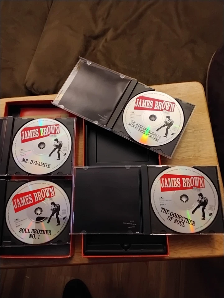 James Brown “Star Time” 4CD Box Set 35th Anniversary 64 PG Book 1991 Polydor EXC - Image 4 of 4