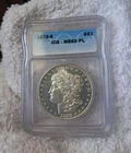 1878-S $1 Morgan Silver Dollar MS-63 PL/DMPL Sharp!