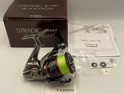 Shimano 16 Stradic CI4+ 4000XGM-B Spinnrolle Angelrolle mit Box Übersetzung 6...