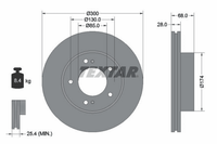2X Bremsscheibe Vorderachse FüR Ssangyong Rodius I II VAN Stavic
