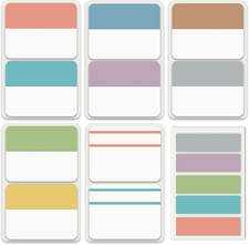 300 Pcs Tabs 2 Inch Sticky Index Tabs, Writable and Repositionable Book Tabs Pag
