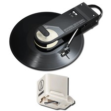 Audio-Technica AT-SB727 Sound Burger Black BT Turntable w/ ATN3600LC Stylus