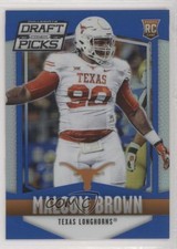 2015 Panini Prizm Collegiate Draft Picks Blue Prizm 65/75 Malcom Brown #217 eq1