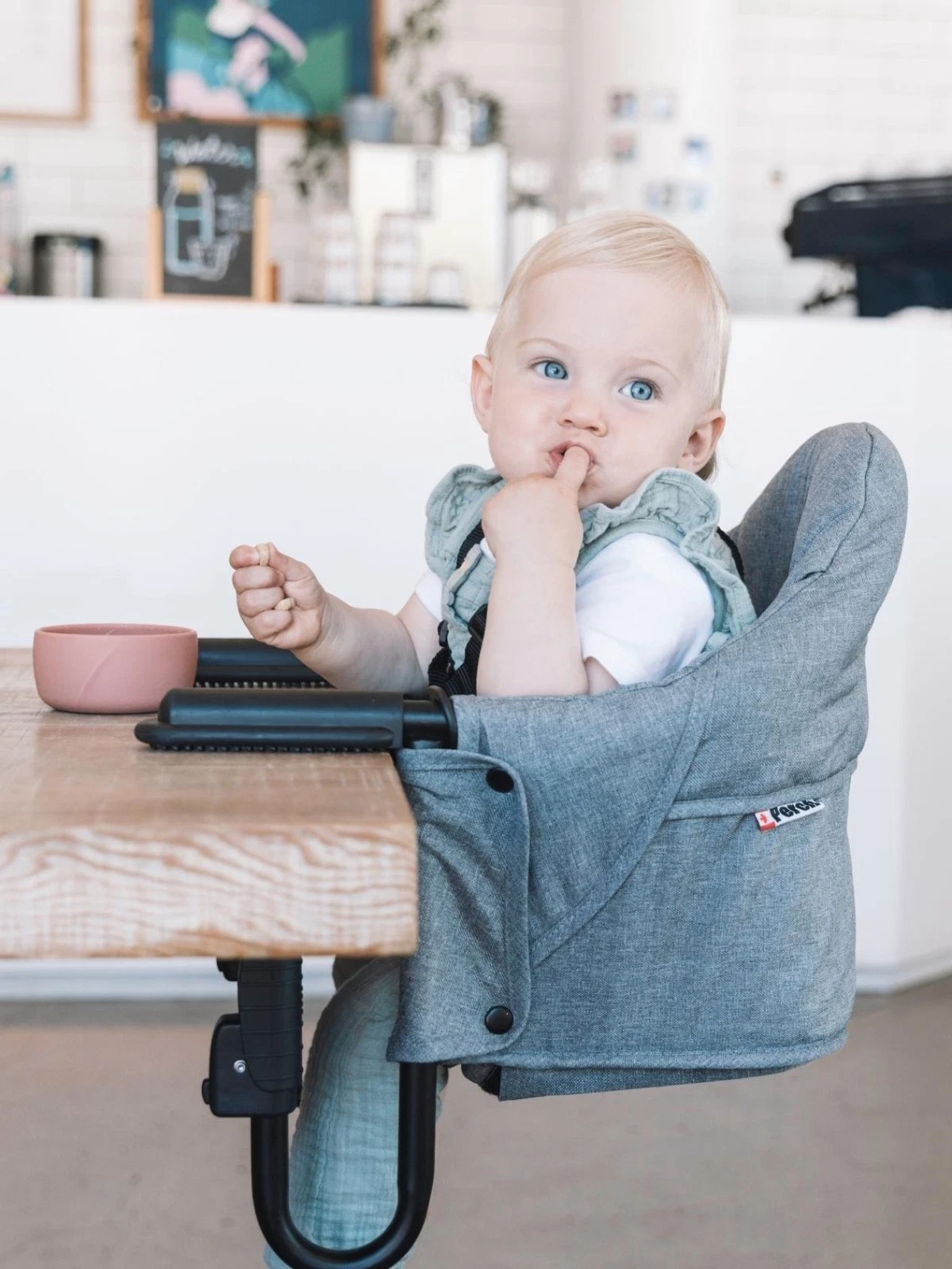 Perch Portable Hook-On Baby Highchair - Travel-Friendly & Fits Most Tables