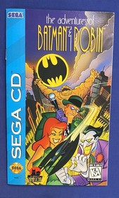 Great Condition! Adventures of Batman & Robin (Sega CD, 1995)