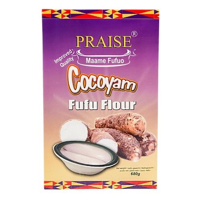 Praise Cocoyam Fufu Flour 680g Fufu Mehl Maame Fufuo