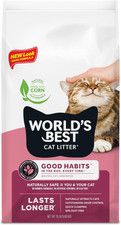 Good Habits Cat Attract Litter  Natural Plant-Based Attractant  Multicat Flush