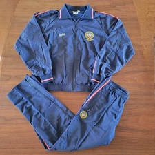 Vintage United States Soccer Federation Track Suit USA Referee Program Large