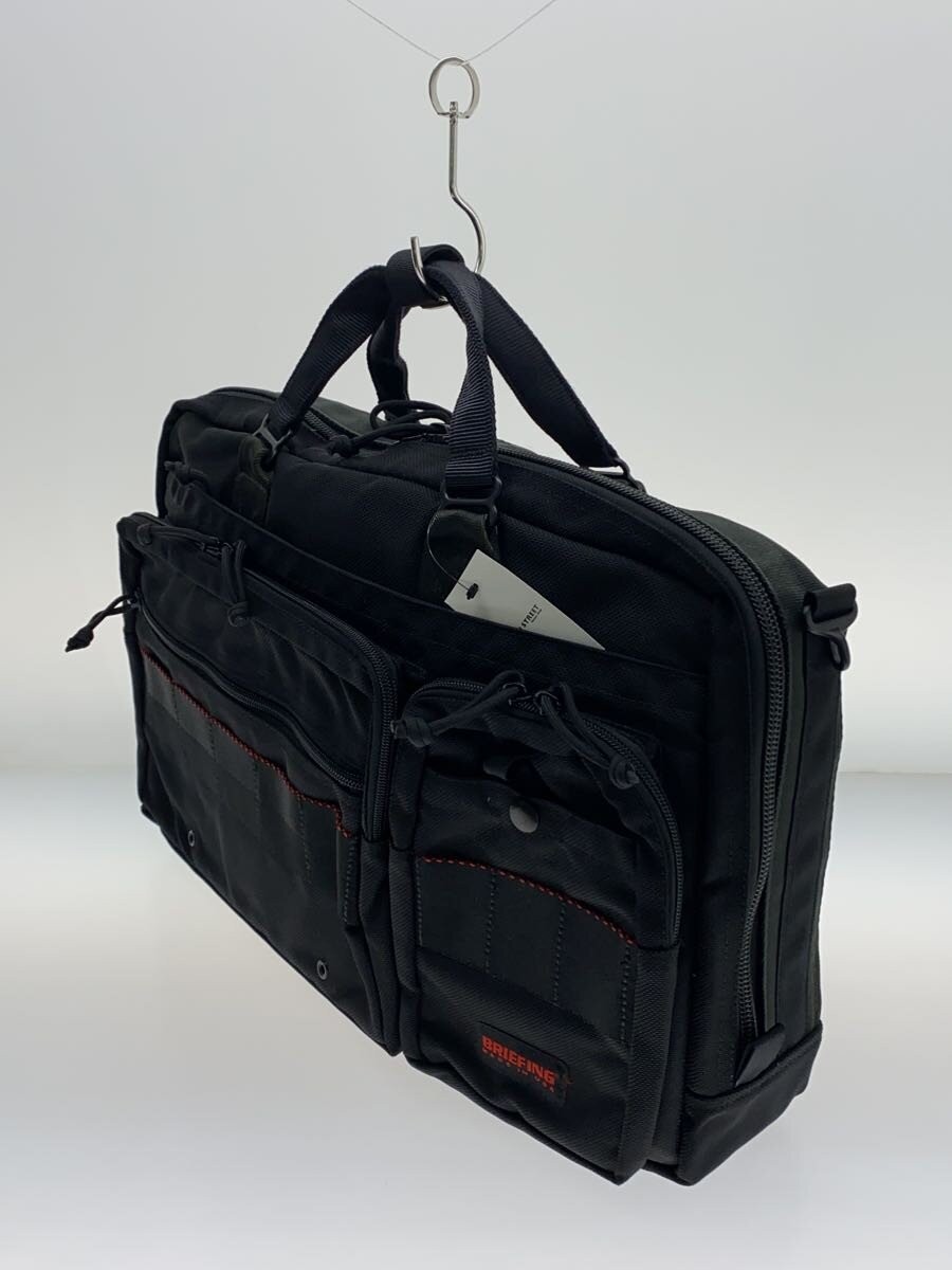 BRIEFING Briefcase Black, Solid Color, Shoulder/C… - image 2
