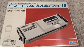 SEGA Mark III Console Complete in Box Vintage Japan Sega Mark 3 System Tested