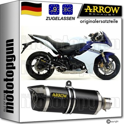 ARROW AUSPUFF ZUGELASSEN THUNDER ALUMINIUM SCHWARZ C HONDA CBR 600 F 2013 13