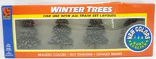 Life Like 1901 All Scales Winter Pine Trees 3" (Box of 4)