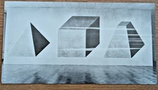 Sol LeWitt postcard 1982 John Weber Gallery NYC Barbara Gladstone Arts