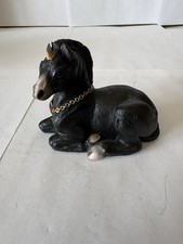 Black Windstone Unicorn 4 Inches