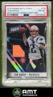 Tom Brady PSA 8 2018 Panini National NSCC 26/49 Pylon Rapture White Jersey 6133
