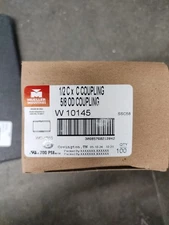 MUELLER ( STREAMLINE ) 1/2"C X C Coupling 5/8 OD Coupling, W10145