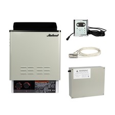 4,5 KW, calentador de sauna, estufa de sauna, húmedo y seco, control digital, envío gratuito