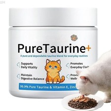 Cat Health Taurine Powder 200g - Natural Energy  Nutrition Supplement for Cats 