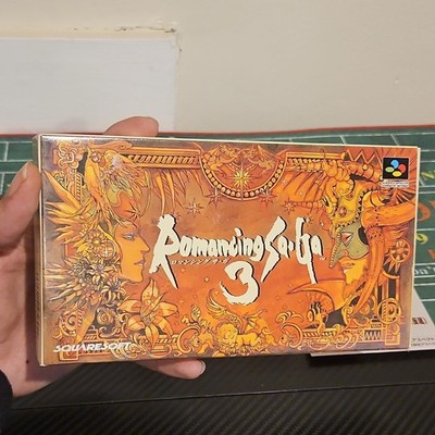 SquareSoft Romancing SaGa 3 Nintendo Super Famicom NTSC-J Japan RPG 1995 Manual