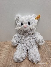 Steiff Baby Katze Whiskers Plüschtier Stofftier / 18cm Nr. 099274
