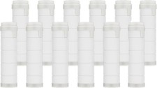 Handheld High Pressure Shower Head With Water Filter 12PCS Replacement Filters