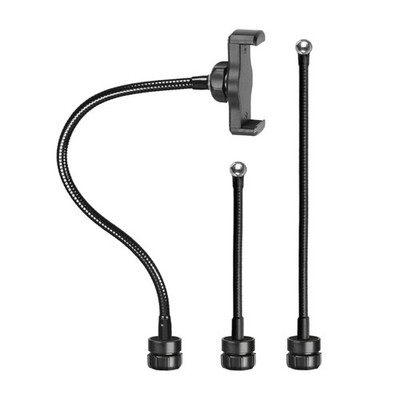 17mm Ball Head Adapter Flexible Long Arm Extension Tube Clamp for Phone Holder
