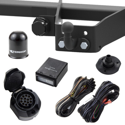 AHK Anhängerkupplung starr +E-Satz 13pol für Isuzu D-Max 3 III ab 19 2/4-Tür Kpl