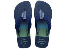 Havaianas Urban Print Men s Sandals Indigo Blue Size US 11