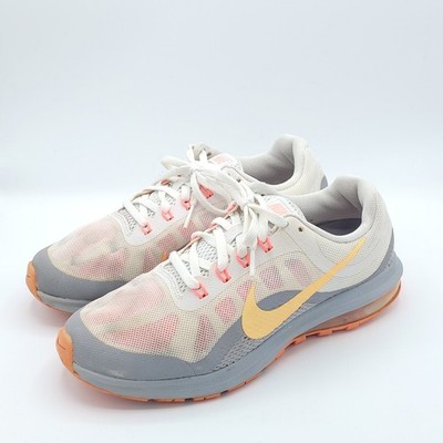 Nike Air Max 2 White Peach Athletic Running Shoes 852445-106 Women Size 8