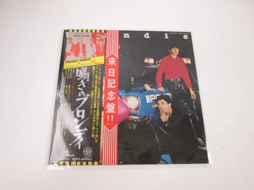Blondie ‎Plastic Letters Promo WWS-80963 with OBI Japan LP Vinyl