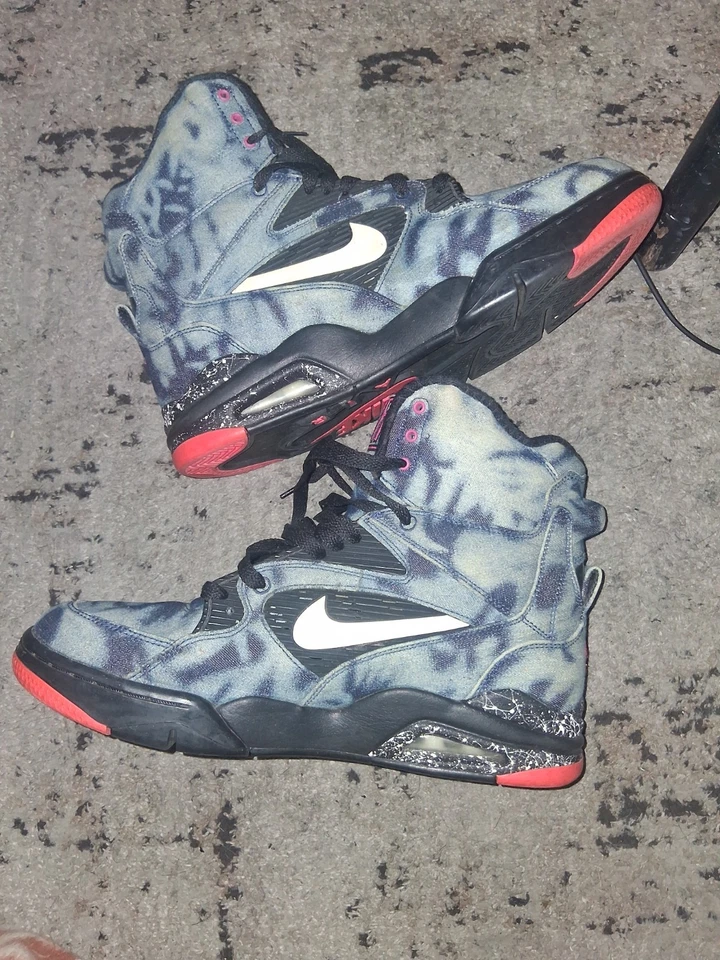 Nike Air Command Force Blue Bleached Denim Ultramarine 684715-002 Men's Size 10 - Image 4 of 4