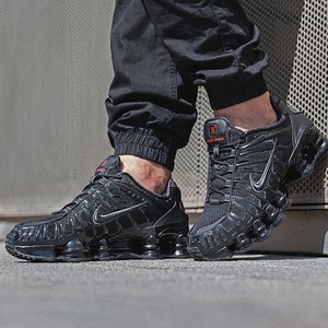 nike shox tl triple black