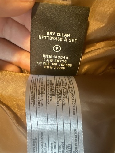 NWT 7 For All Mankind Copper Brown Puffer Jacket Size Small - Picture 11 of 12