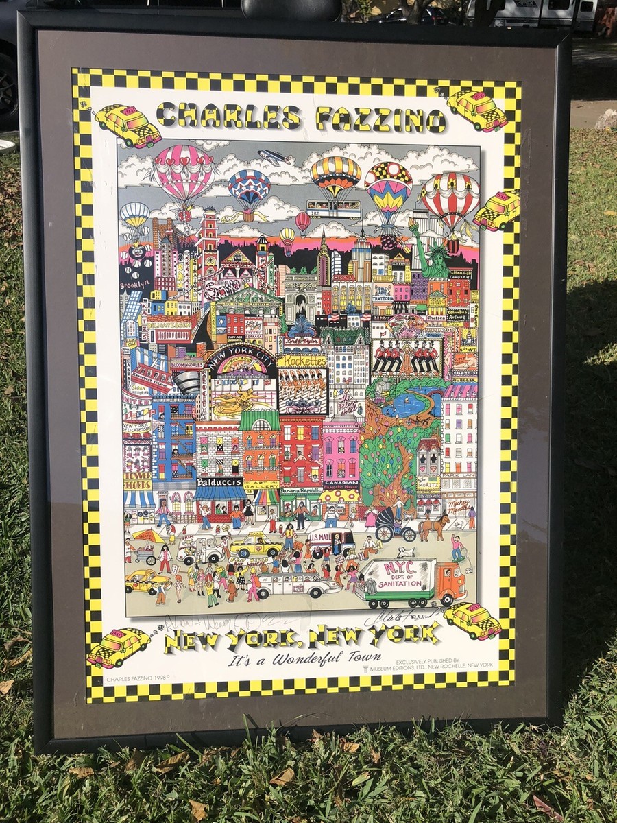 新品未開封 プレミア CHARLES FAZZINO 2000ピースパズル CHARLES FAZZINO POP ART 