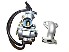 KAZUMA 50CC MEERKAT 50 ATV PERFORMANCE CARBURETOR W/ MANIFOLD SET CARB ASSEMBLY