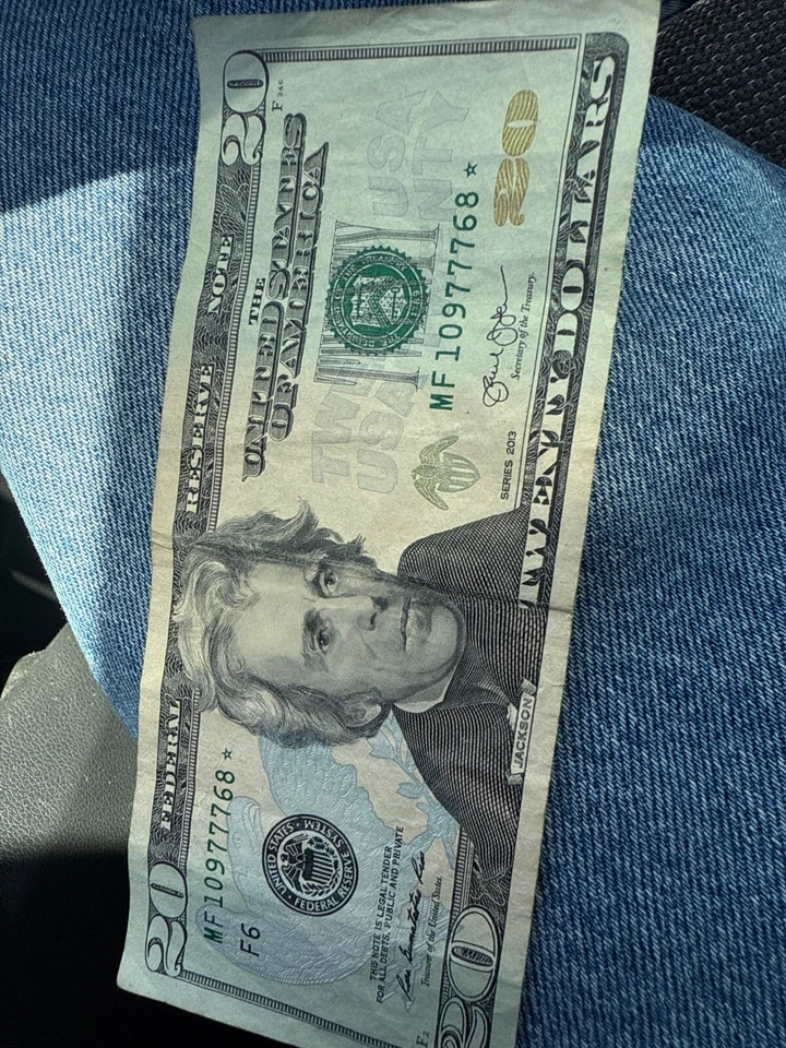 Two $20 dollars star bills series 2003 And one $10 dollars star bill series 2017 - Image 3 of 4