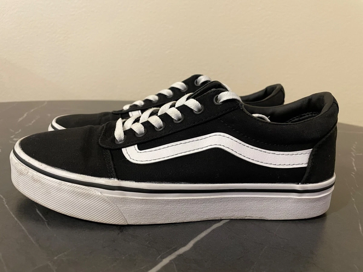 Vans Women s Maddie Suede Canvas Low Top Sneakers Black White UK