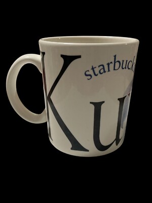 Starbucks Kuwait 16oz Coffee Mug Vintage 2002 Super Rare Great Condition