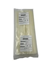 Bag of 100-Essentra Components MGS-2-01 Grommet Strips,Nylon 6/6,Natural Color