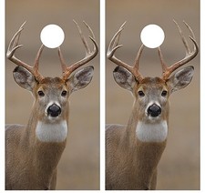 Whitetail Buck Deer Hunting Cornhole Board Decal Wrap Wraps